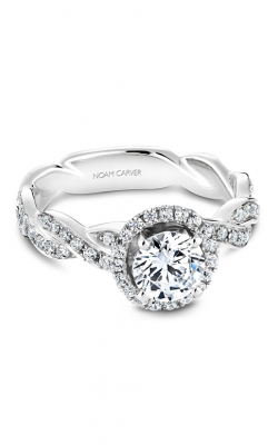 Noam Carver Twist Band Engagement ring B060-01A product image
