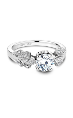Noam Carver Engagement ring Floral B063-01A product image