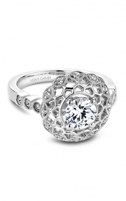 Noam Carver Engagement ring Floral B068-01A product image