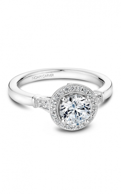 Noam Carver Floral Engagement Ring B077-01A product image