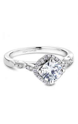 Noam Carver Engagement ring Floral B084-01A product image
