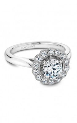 Noam Carver Floral Engagement Ring B086-01A product image