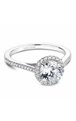 Noam Carver Halo Engagement Ring B094-02A product image