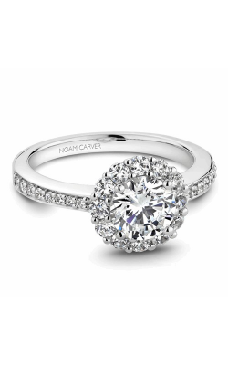 Noam Carver Engagement ring Halo B100-07A product image