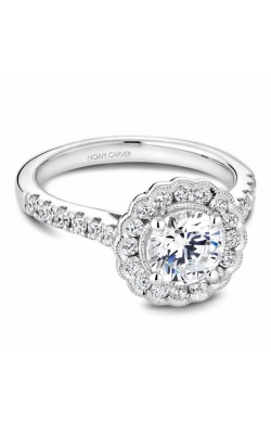 Noam Carver Engagement ring Floral B150-01A product image