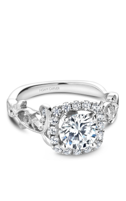 Noam Carver Engagement ring Floral B151-01A product image