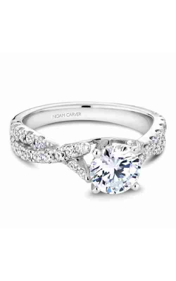 Noam Carver Twist Band Engagement ring B154-01A product image
