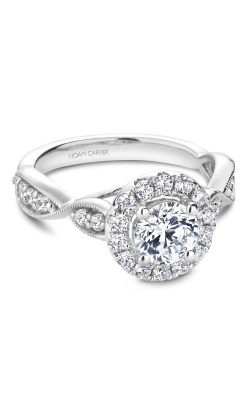 Noam Carver Floral Engagement Ring B160-01A product image