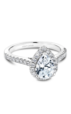 Noam Carver Halo Engagement Ring B169-01A product image