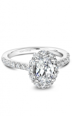Noam Carver Halo Engagement Ring B189-01A product image