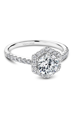 Noam Carver Engagement ring Halo B214-01A product image