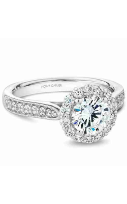 Noam Carver Engagement ring Floral B250-01A product image