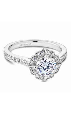 Noam Carver Engagement ring Floral R031-01A product image