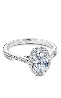 Noam Carver Engagement ring Halo R050-02A product image