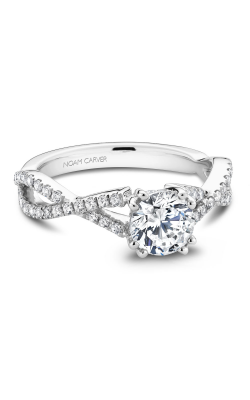 Noam Carver Twist Band Engagement ring B004-03A product image
