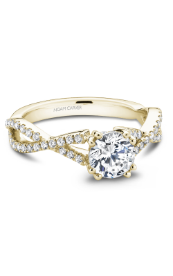 Noam Carver Twist Band Engagement ring B004-03YA product image