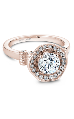 Noam Carver Engagement ring Floral B014-01RA product image