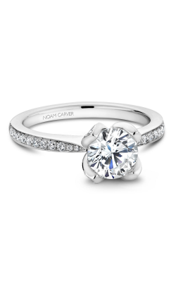 Noam Carver Floral Engagement Ring B019-01A product image