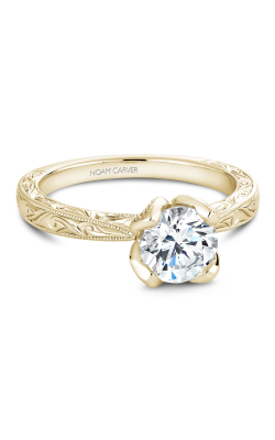 Noam Carver Engagement ring Floral B019-02YEA product image