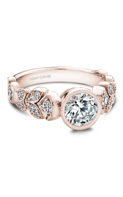 Noam Carver Floral Engagement Ring B028-01RA product image