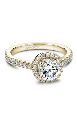 Noam Carver Halo Engagement Ring B029-01YA product image