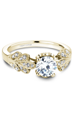 Noam Carver Floral Engagement Ring B063-01YA product image
