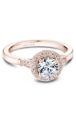 Noam Carver Floral Engagement Ring B077-01RA product image