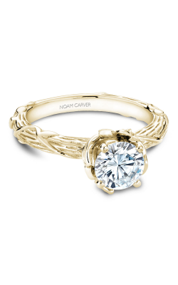 Noam Carver Floral Engagement Ring B081-01YA product image
