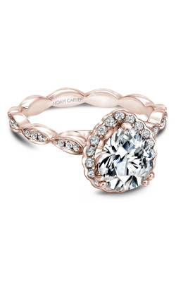 Noam Carver Floral Engagement Ring B085-03RA product image