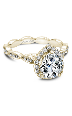 Noam Carver Floral Engagement Ring B085-03YA product image