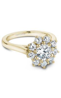 Noam Carver Engagement ring Floral B090-01YA product image