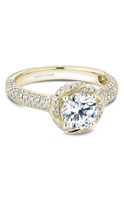 Noam Carver Floral Engagement Ring B164-01YA product image