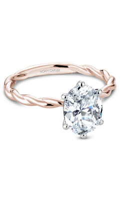 Noam Carver Twist Band Engagement ring B167-01RWA product image