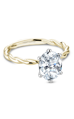 Noam Carver Twist Band Engagement ring B167-01YWA product image