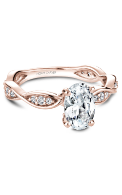 Noam Carver Floral Engagement ring B197-02RA product image