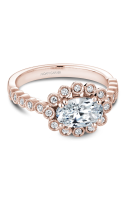 Noam Carver Floral Engagement ring B221-01RA product image