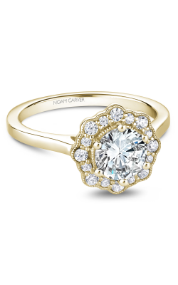 Noam Carver Floral Engagement ring B243-01YA product image