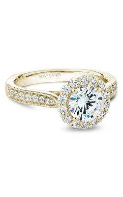 Noam Carver Floral Engagement ring B250-01YA product image