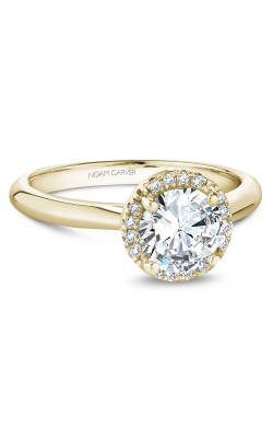 Noam Carver Halo Engagement Ring B260-01YA product image