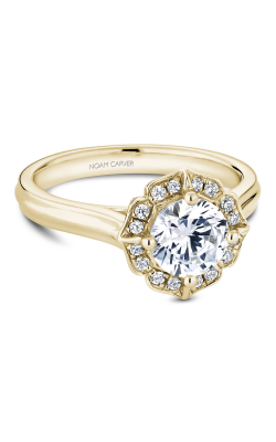 Noam Carver Floral Engagement ring R030-01YA product image
