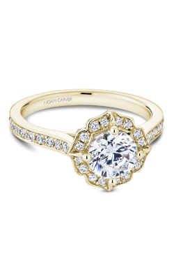Noam Carver Floral Engagement Ring R031-01YA product image