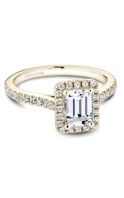 Noam Carver Halo Engagement ring R050-04YA product image