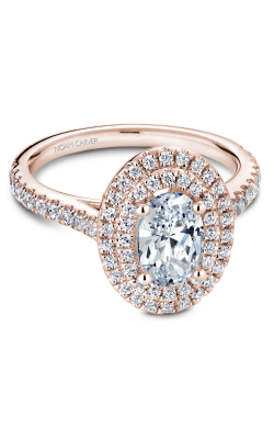 Noam Carver Halo Engagement ring R051-02RA product image