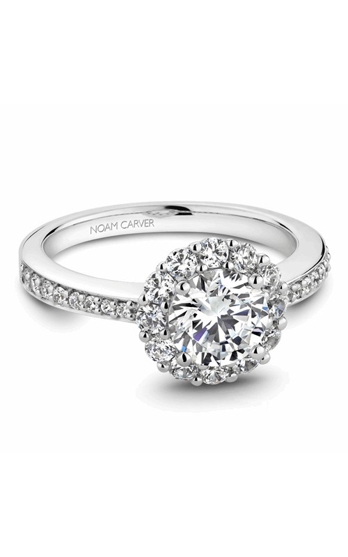 Noam Carver Halo Engagement ring B100-07Aproduct image