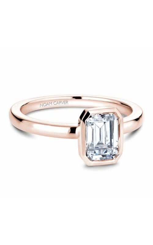 Noam Carver Bezel Engagement ring B095-03RAproduct image