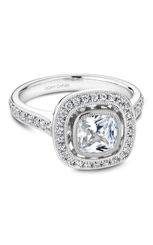 Noam Carver Bezel Engagement ring R040-03Aproduct image