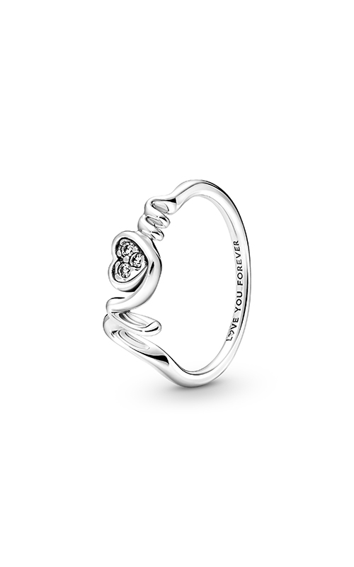 Pandora Mom Pavé Heart Ring 191149C01-50