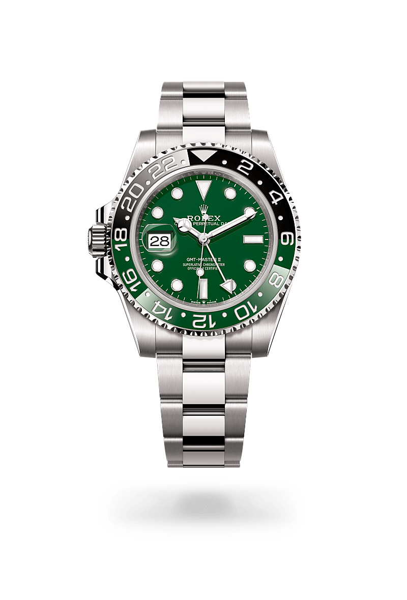 Rolex GMT-Master II 18 kt white gold, M126729VTNR-0001