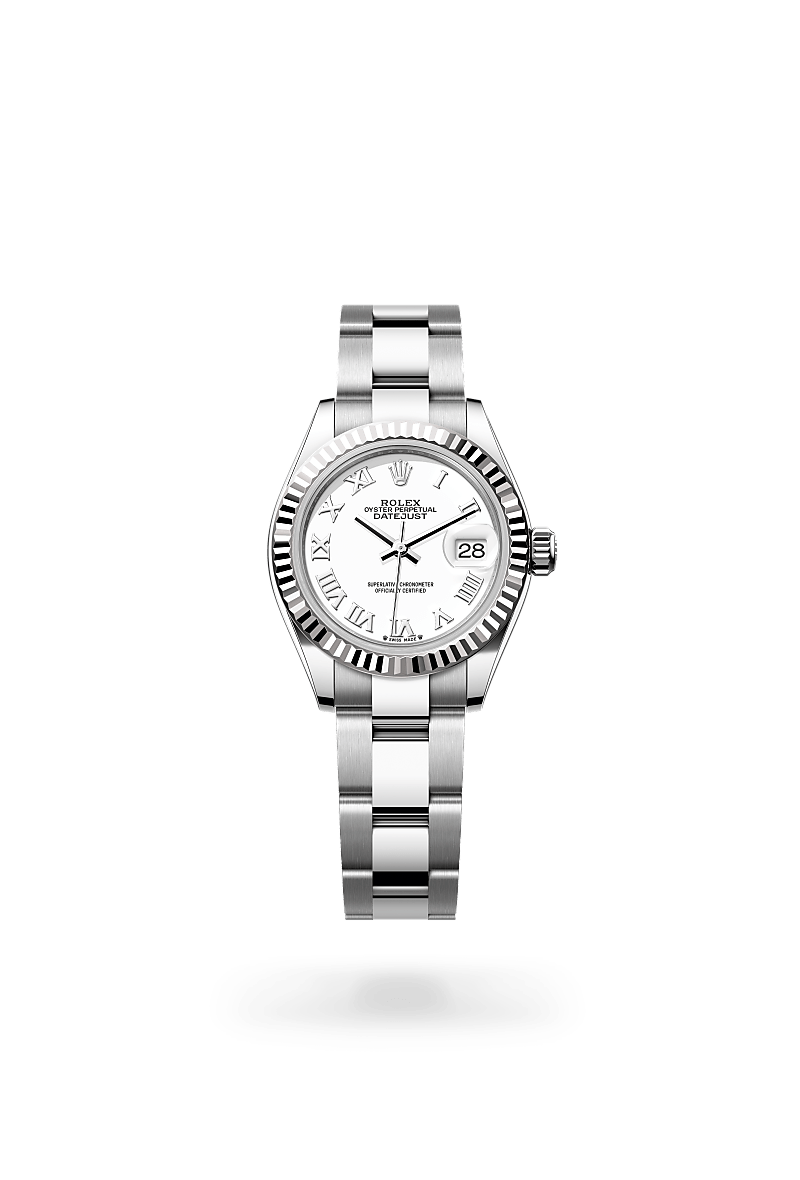 Rolex Lady-Datejust White Gold Rolesor Oystersteel, M279174-0020