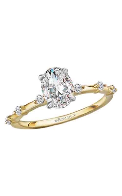 Romance 14K Engagement Ring 160163-OV100Y product image